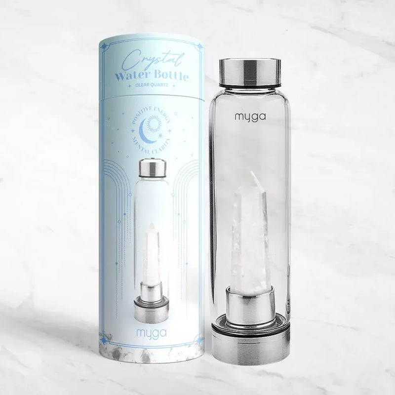 Water bottle with power crystal, 500 ml