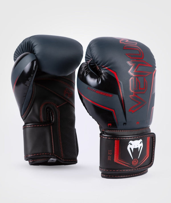 Boxing Gloves - Venum - 'Elite Evo' - Navy/Black/Red