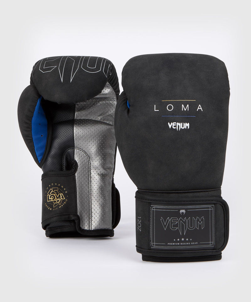 Boxing Gloves - Venum - 'Loma Classic' - Black/Blue