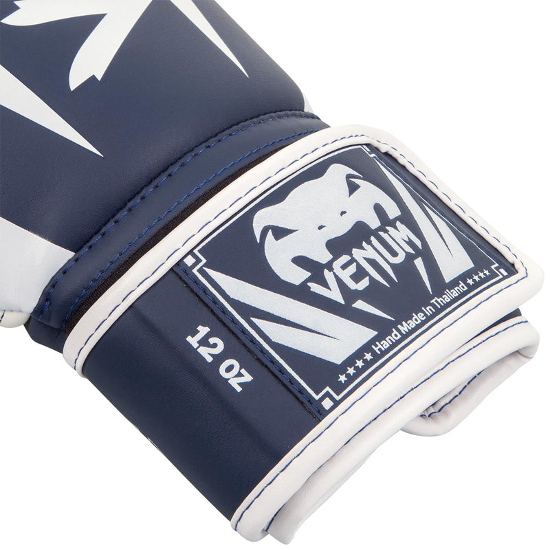 Boxing gloves - Venum - Elite - White-Navy