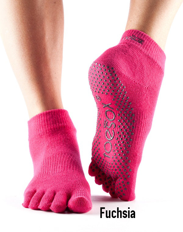 Joogasukat - ToeSox - Fulltoe Ankle Grip