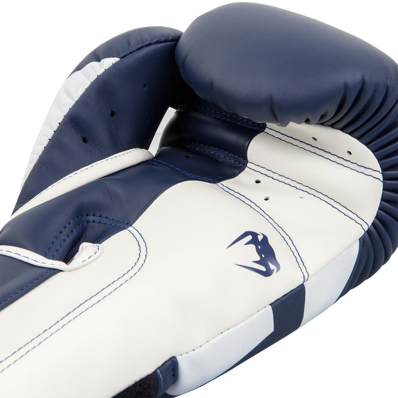 Boxing gloves - Venum - Elite - White-Navy