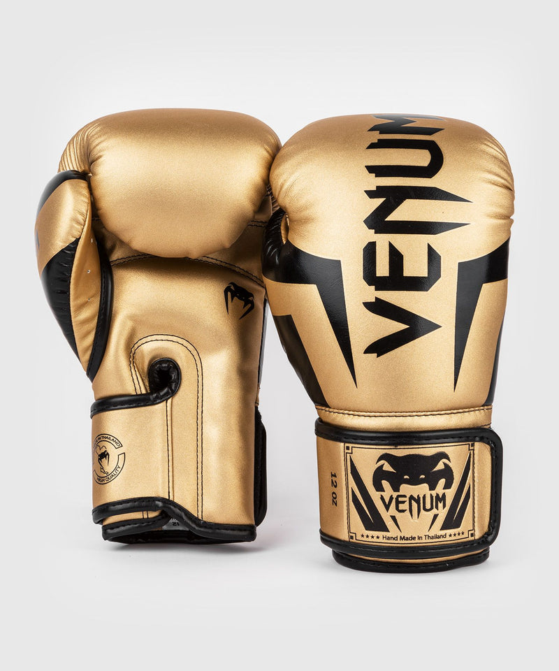 Boxing Gloves - Venum - 'Elite' - Gold/Black