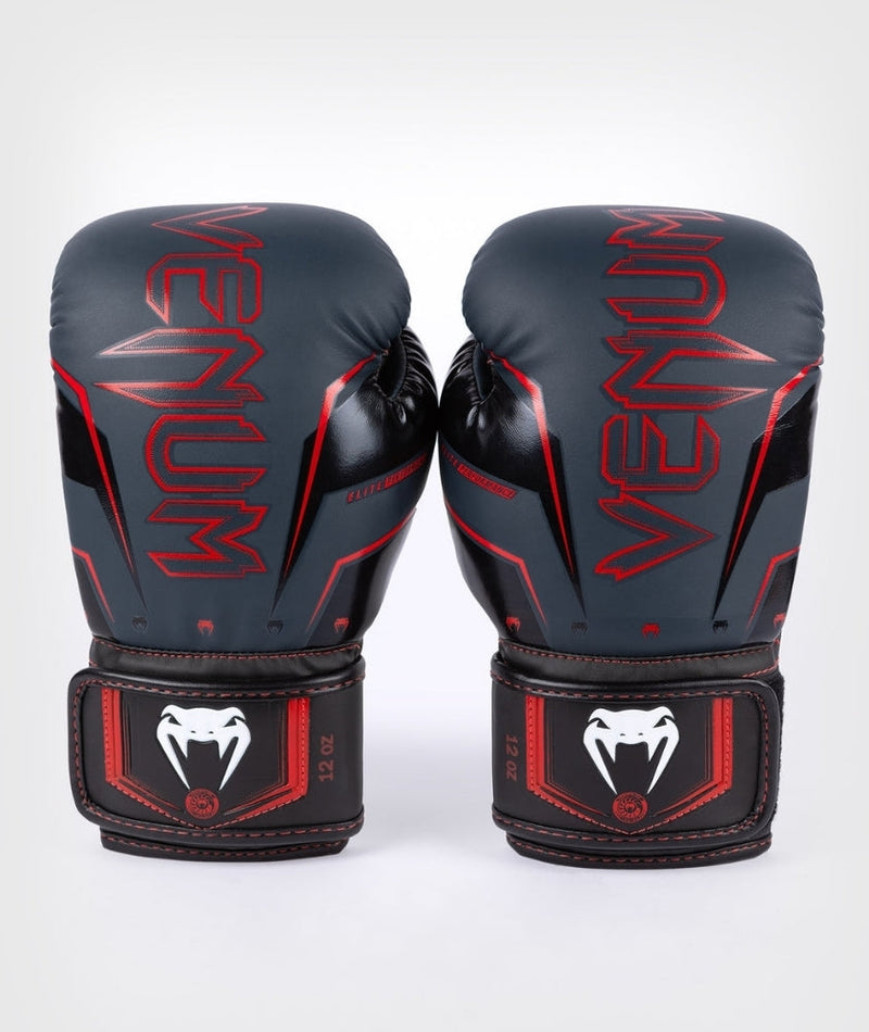 Boxing Gloves - Venum - 'Elite Evo' - Navy/Black/Red