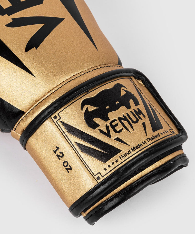 Boxing Gloves - Venum - 'Elite' - Gold/Black