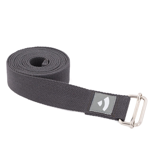 Joogavyö metallisoljella - Bodhi -  Asana, 2,5 m / 38 mm