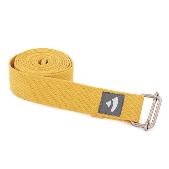 Joogavyö metallisoljella - Bodhi -  Asana, 2,5 m / 38 mm