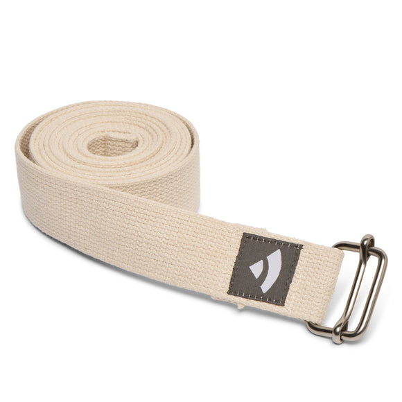 Joogavyö metallisoljella - Bodhi -  Asana, 2,5 m / 38 mm