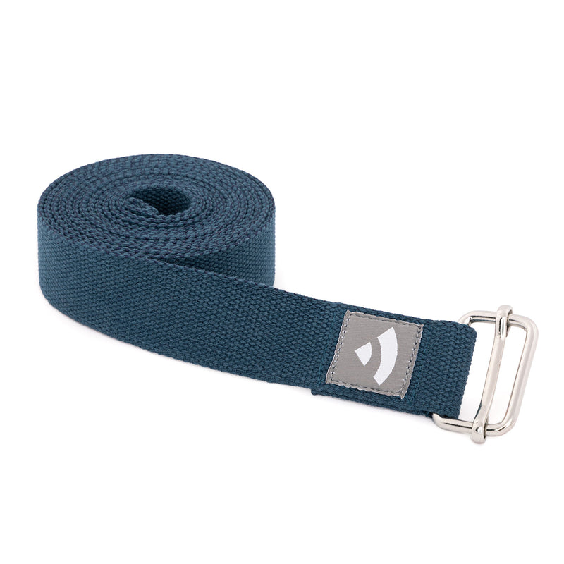 Joogavyö metallisoljella - Bodhi -  Asana, 2,5 m / 38 mm