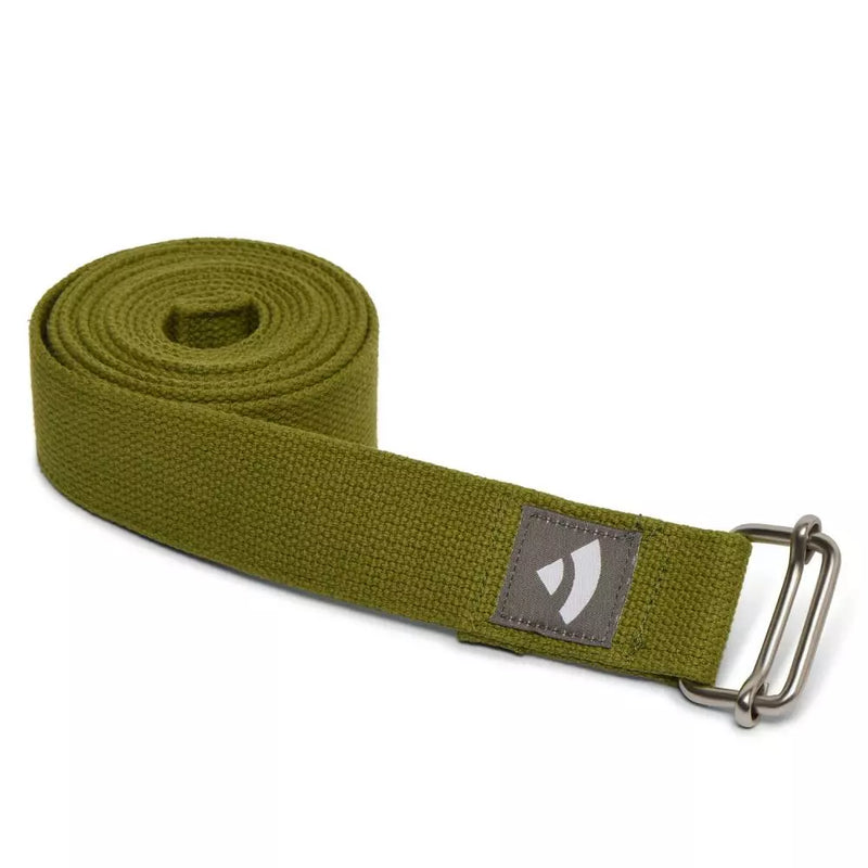Joogavyö metallisoljella - Bodhi -  Asana, 2,5 m / 38 mm