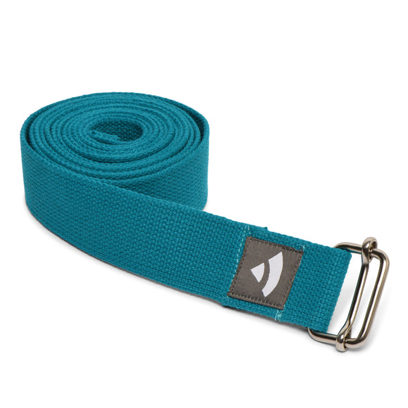 Joogavyö metallisoljella - Bodhi -  Asana, 2,5 m / 38 mm