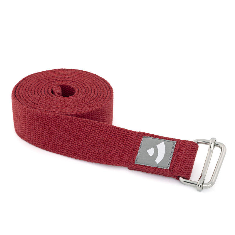 Joogavyö metallisoljella - Bodhi -  Asana, 2,5 m / 38 mm