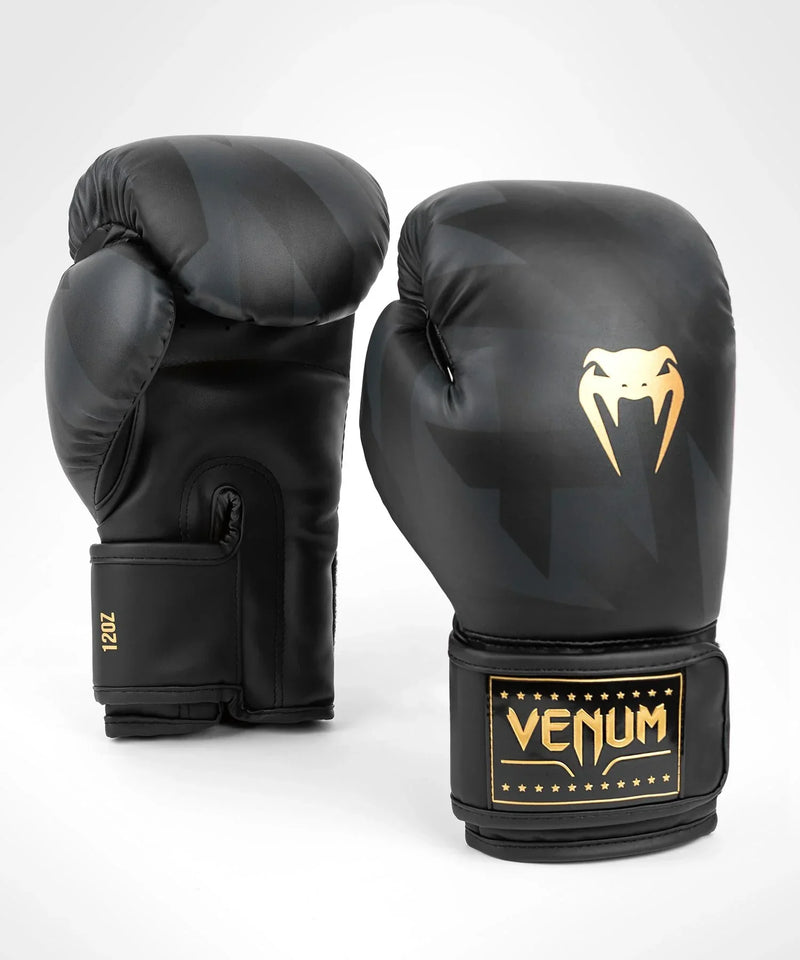 Boxing gloves - Venum - "Razor" - Black-Gold