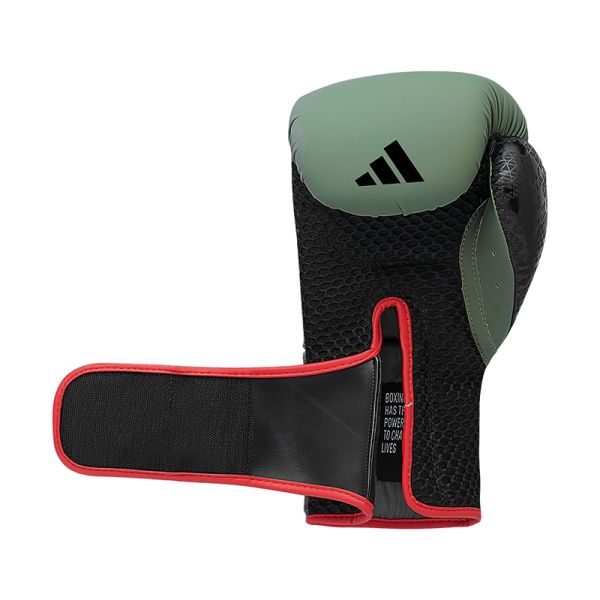 Boxing Gloves - Adidas - 'Combat 50' - Army Green/Black