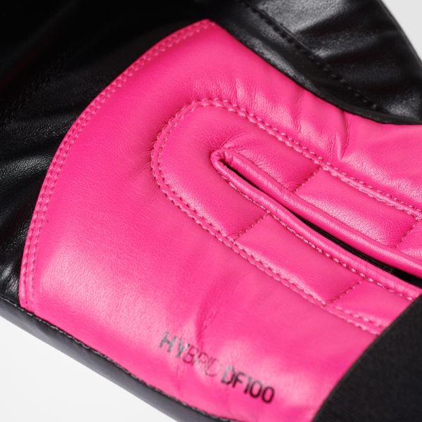 Boxing Gloves - Adidas - 'Hybrid 100' - Women's - Black/Pink