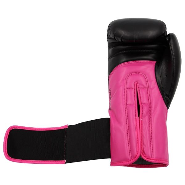 Boxing Gloves - Adidas - 'Hybrid 100' - Women's - Black/Pink