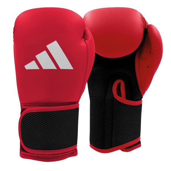 Boxing Gloves - Adidas - 'Hybrid 25' - Kids - Red