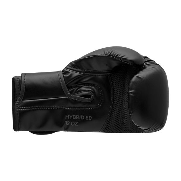 Boxing Gloves - Adidas - 'Hybrid 80' - Black