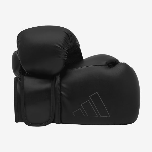 Boxing Gloves - Adidas - 'Hybrid 80' - Black