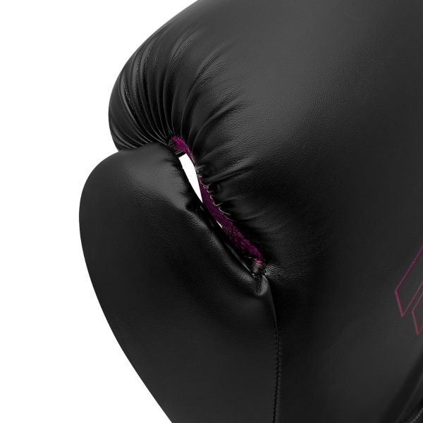 Boxing Gloves - Adidas - 'Hybrid 80' - Black/Pink