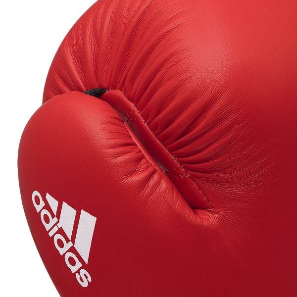 Boxing Gloves - Adidas - 'IBA' - Red