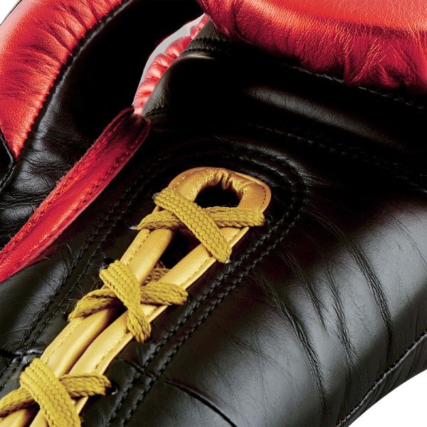 Boxing Gloves - Adidas - 'Speed ​​TILT 750' - Lace Up - Red/Gold/Black