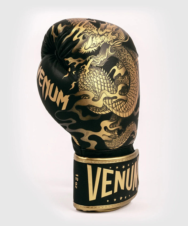 Boxing Gloves - Venum - 'Dragon's Flight' - Black/Bronze