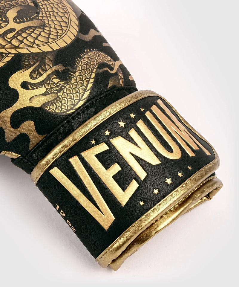 Boxing Gloves - Venum - 'Dragon's Flight' - Black/Bronze