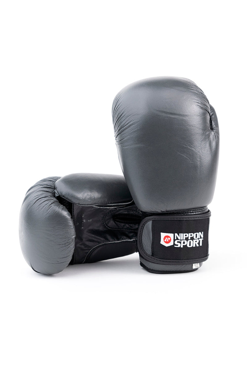 Boxing glove - Nippon Sport - "Pro revamped" - Dark gray