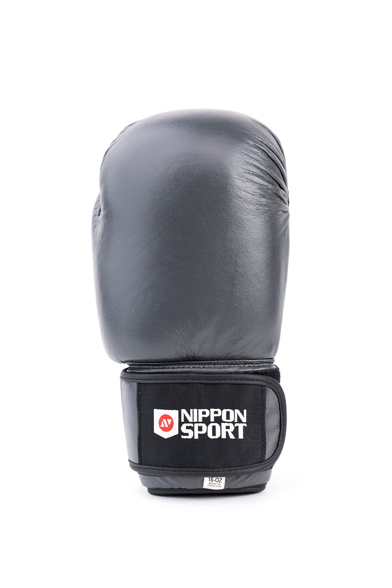 Boxing glove - Nippon Sport - "Pro revamped" - Dark gray