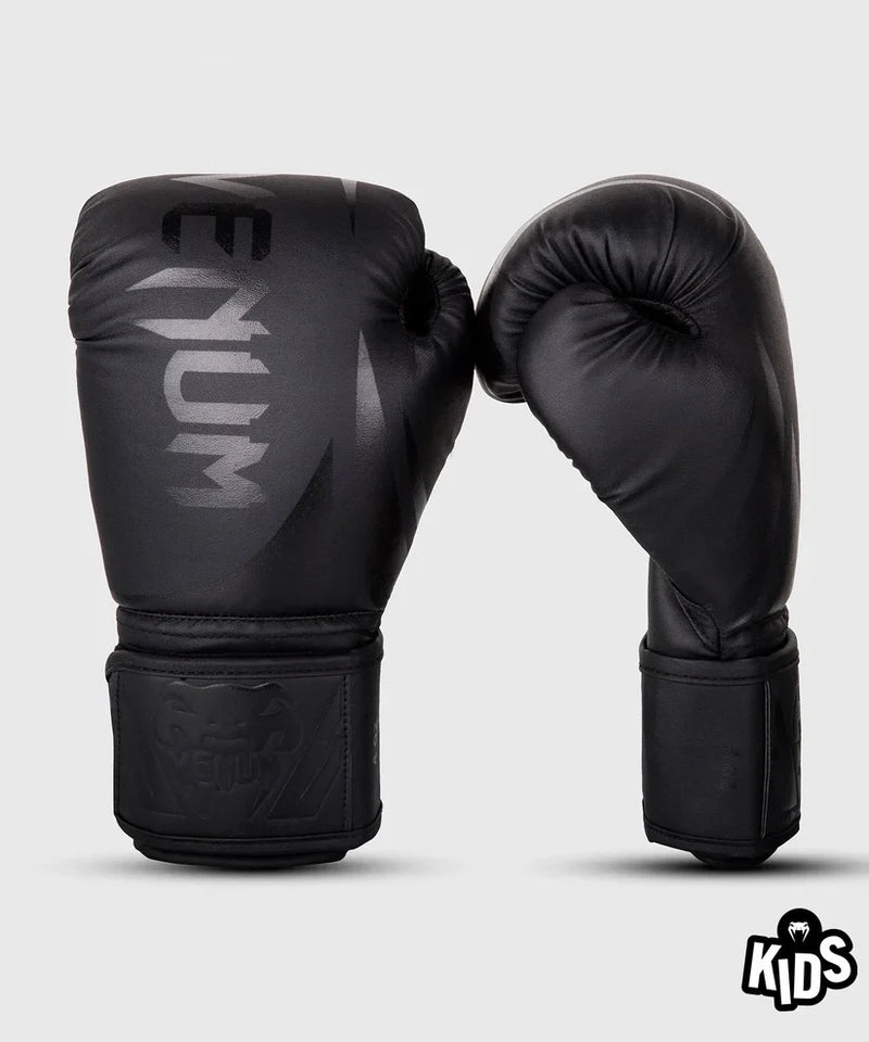 Boxing Gloves - Venum - 'Challenger 2.0' - Kids - Black/Black