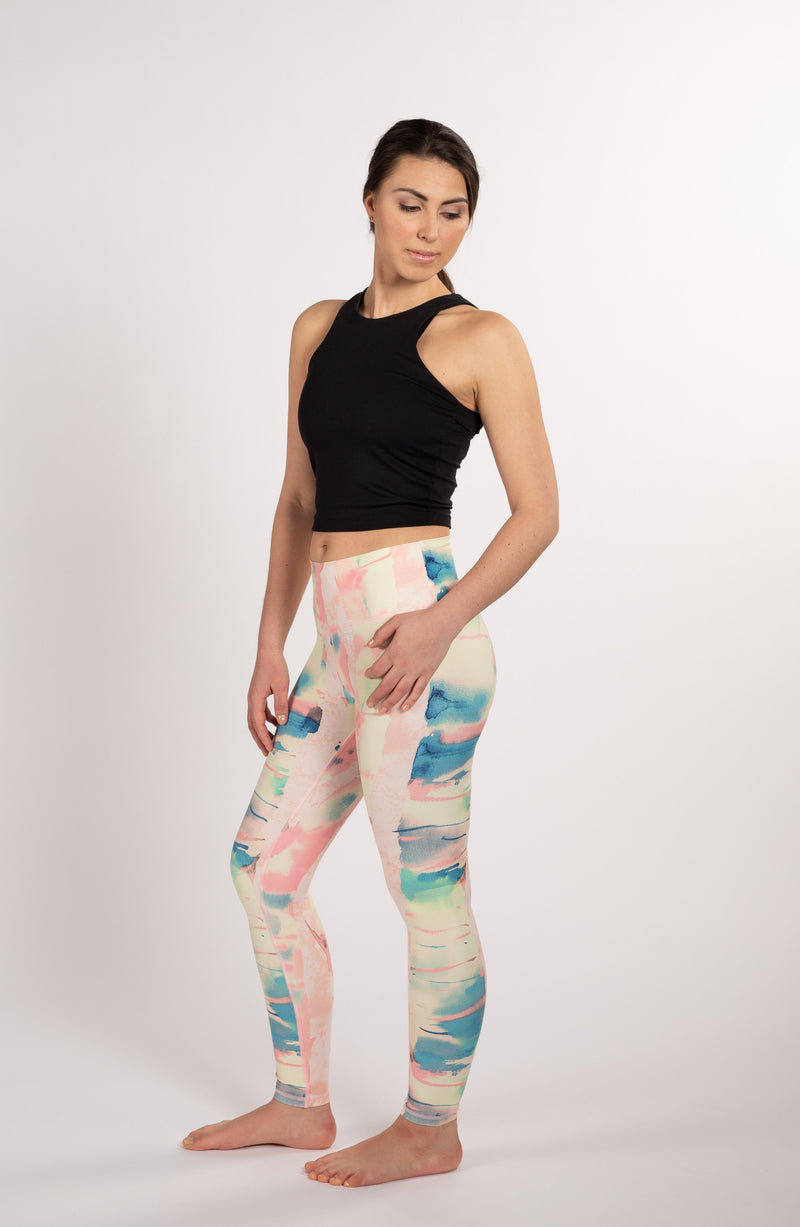 Yoga leggings - Njálla Clothing - Riippakivu, Nordic Savannah