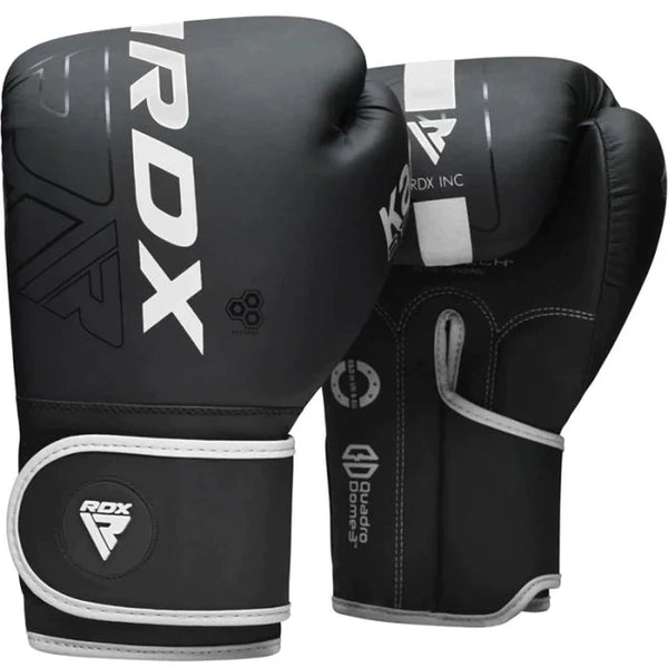 Boxing Gloves - RDX - 'F6 KARA' - Black/White