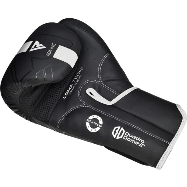 Boxing Gloves - RDX - 'F6 KARA' - Black/White