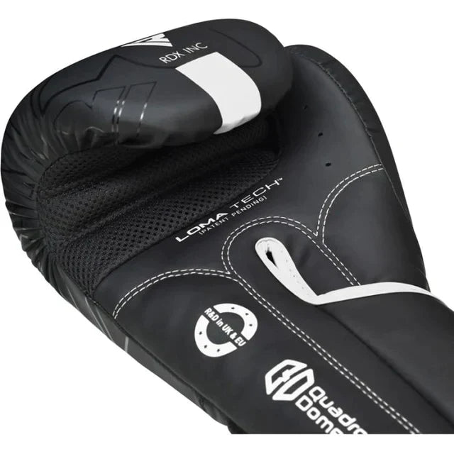 Boxing Gloves - RDX - 'F6 KARA' - Black/White