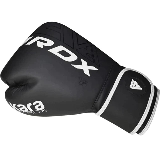 Boxing Gloves - RDX - 'F6 KARA' - Black/White