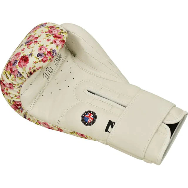 Boxing Gloves - RDX - 'FL6' - Flower/White