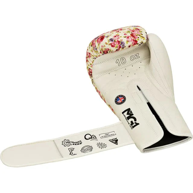 Boxing Gloves - RDX - 'FL6' - Flower/White