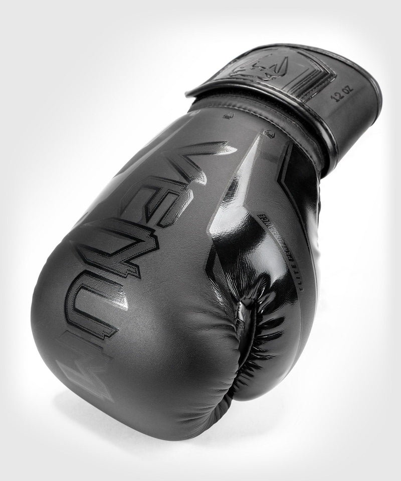 Boxing Gloves - Venum - 'Elite Evo' - Black/Black