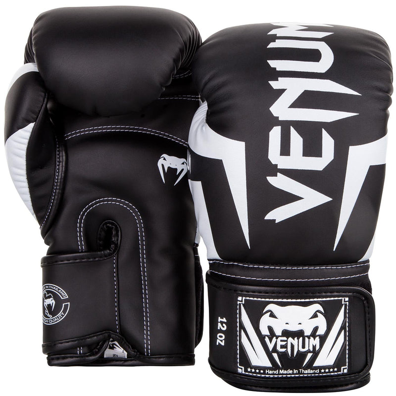 Boxing Gloves - Venum - 'Elite' - Black/White