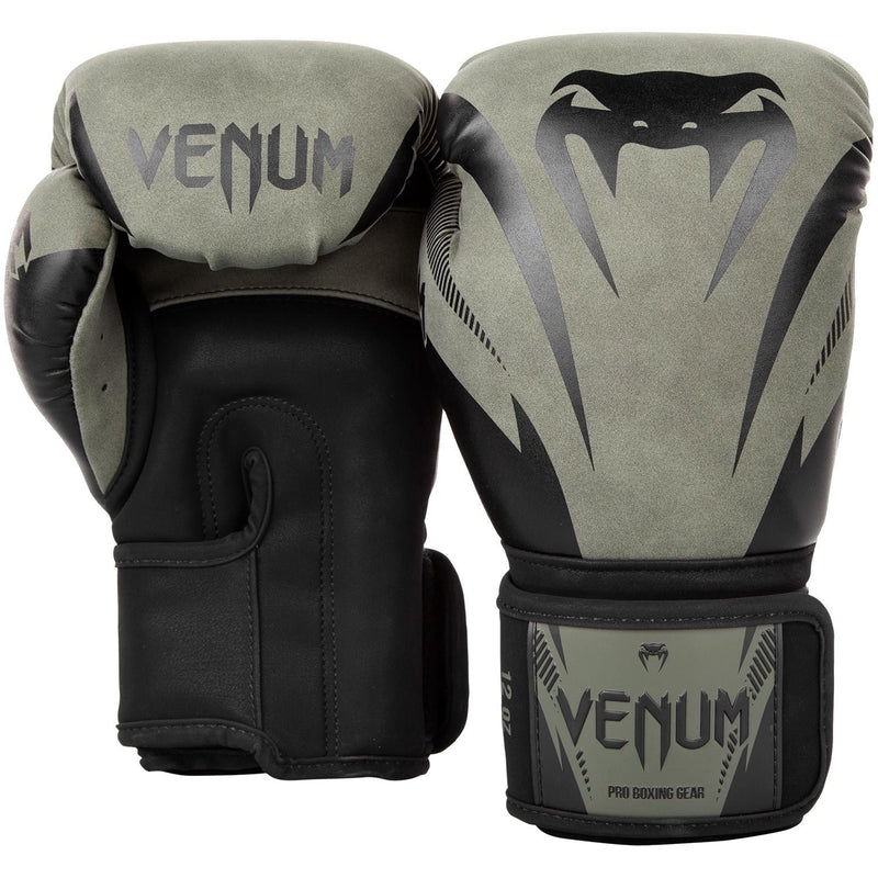 Boxing gloves - Venum - Impact - Khaki-Black