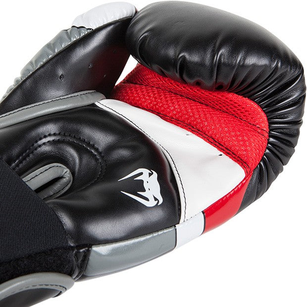 Boxing Gloves - Venum - 'Elite' - Black/White/Red