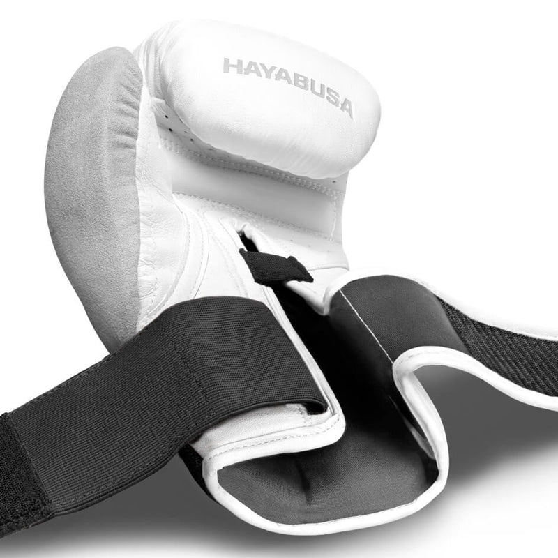 Boxing Gloves - Hayabusa - 'T3' - White/Striped