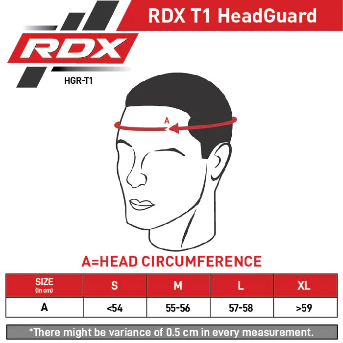 Boxing helmet - RDX - T1 - with removable face shield