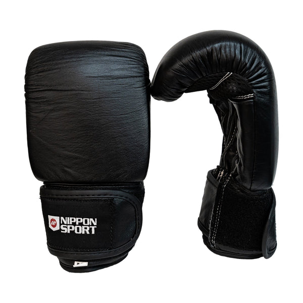 Sack Gloves - Nippon Sport - 'Pro' - Black