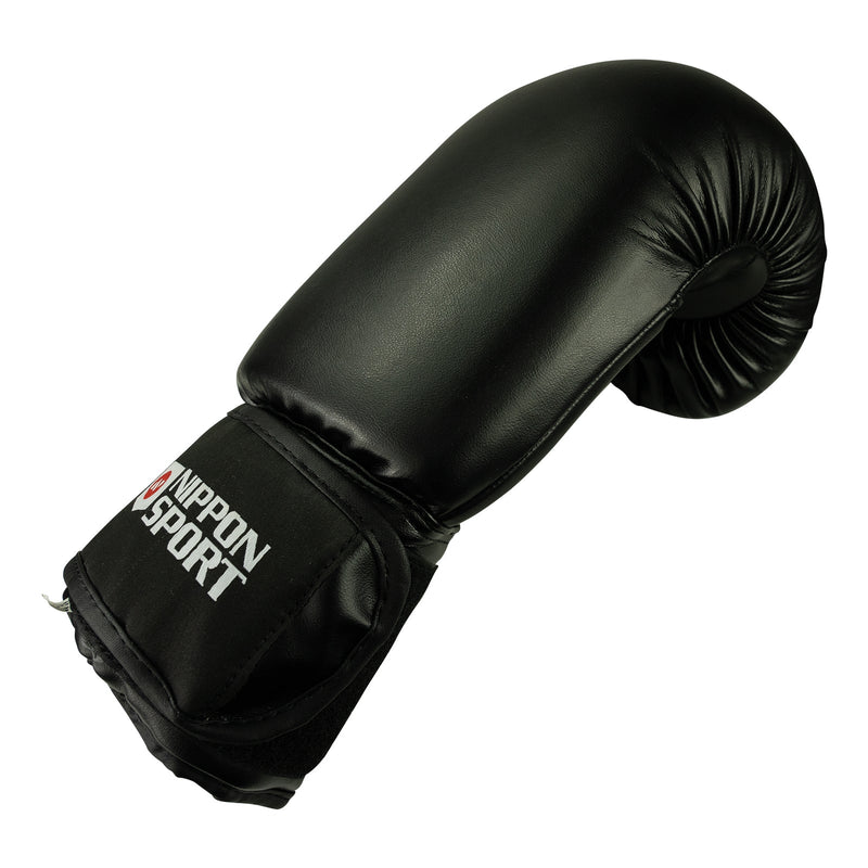 Boxing Gloves - Nippon Sport - 'Club' - Black