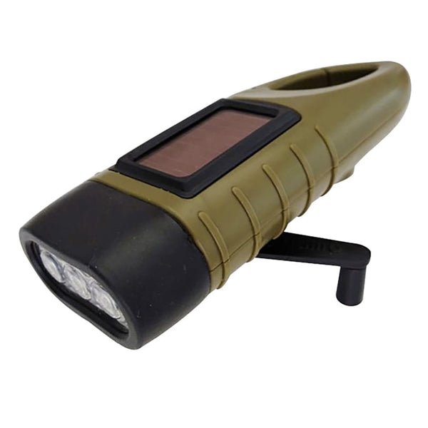 LED dynamo flashlight - Out-Zone - Solar