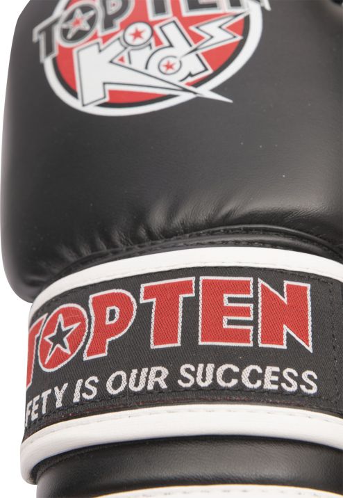 Boxing gloves - TOP TEN - Children's - Black