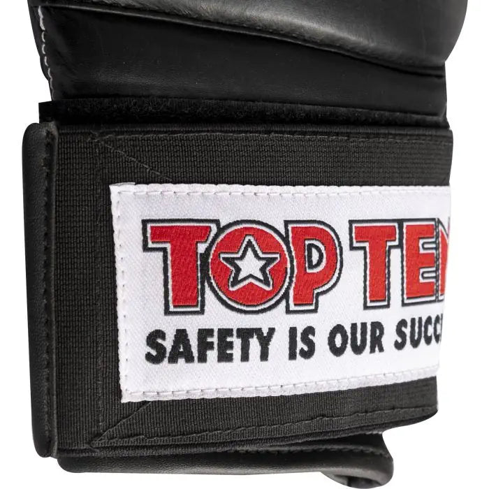 Boxing Gloves - TOP TEN - 'Pro' - 12 oz - Black