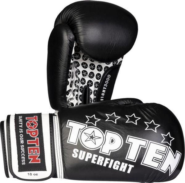 TOP TEN Boxing gloves Superfight 3000 - Black